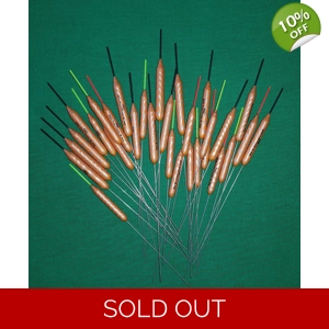 'MATCH RANGE' CLEARANCE x 30 Pole Floats (SRG008)